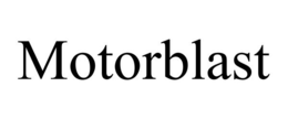 MOTORBLAST trademark