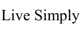 LIVE SIMPLY trademark