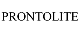 PRONTOLITE trademark