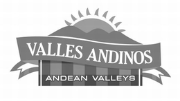 VALLES ANDINOS ANDEAN VALLEYS trademark
