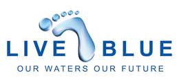 LIVE BLUE OUR WATERS OUR FUTURE trademark