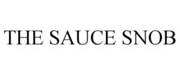 THE SAUCE SNOB trademark