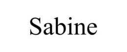 SABINE trademark