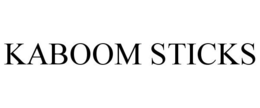 KABOOM STICKS trademark