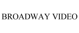 BROADWAY VIDEO trademark