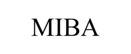 MIBA trademark