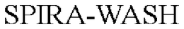 SPIRA-WASH trademark