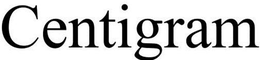 CENTIGRAM trademark