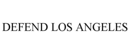 DEFEND LOS ANGELES trademark