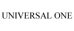 UNIVERSAL ONE trademark