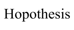 HOPOTHESIS trademark