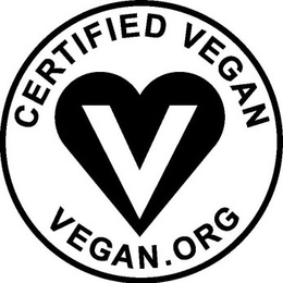 V CERTIFIED VEGAN AND VEGAN.ORG trademark