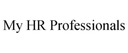 MY HR PROFESSIONALS trademark