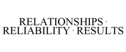 RELATIONSHIPS· RELIABILITY· RESULTS trademark