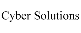 CYBER SOLUTIONS trademark