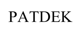 PATDEK trademark