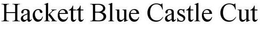 HACKETT BLUE CASTLE CUT trademark