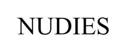 NUDIES trademark