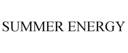 SUMMER ENERGY trademark