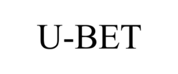 U-BET trademark