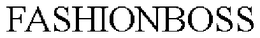FASHIONBOSS trademark