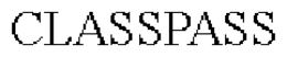 CLASSPASS trademark