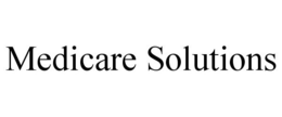 MEDICARE SOLUTIONS trademark