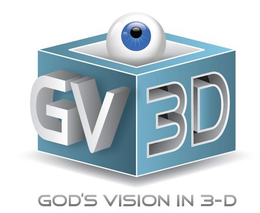 GOD'S VISION IN 3-D GV trademark