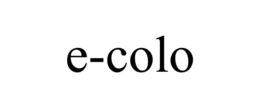 E-COLO trademark