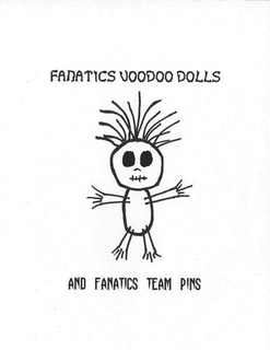 FANATICS VOODOO DOLLS AND FANATICS TEAM PINS trademark