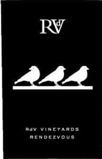 RDV RDV VINEYARDS RENDEZVOUS trademark