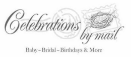 CELEBRATIONS BY MAIL BABY- BRIDAL -BIRTHDAYS & MORE trademark