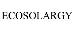 ECOSOLARGY trademark