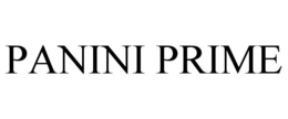 PANINI PRIME trademark