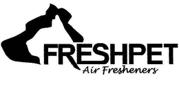 FRESHPET AIR FRESHENERS trademark