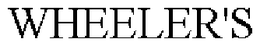 WHEELER'S trademark