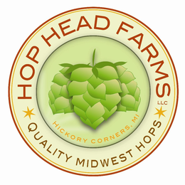 HOP HEAD FARMS LLC QUALITY MIDWEST HOPS HICKORY CORNERS, MI trademark