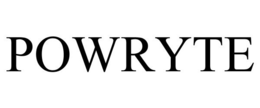 POWRYTE trademark