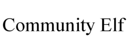 COMMUNITY ELF trademark