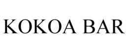 KOKOA BAR trademark
