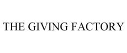 THE GIVING FACTORY trademark