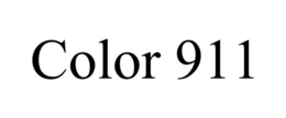 COLOR 911 trademark