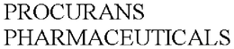 PROCURANS PHARMACEUTICALS trademark