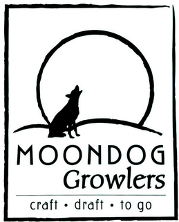 MOONDOG GROWLERS CRAFT DRAFT TO GO trademark