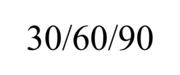 30/60/90 trademark