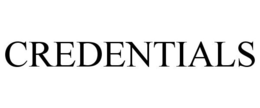 CREDENTIALS trademark