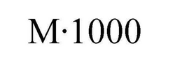 M·1000 trademark
