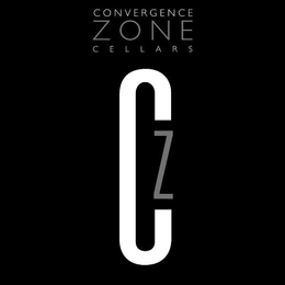 CZ CONVERGENCE ZONE C E L L A R S trademark