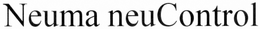 NEUMA NEUCONTROL trademark