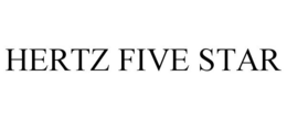 HERTZ FIVE STAR trademark